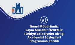 Genel Müdürümüz Sayın Mücahit ÖZDEMİR Türkiye Belediyeler Birliği Akademisi Söyleşileri Programına Katıldı